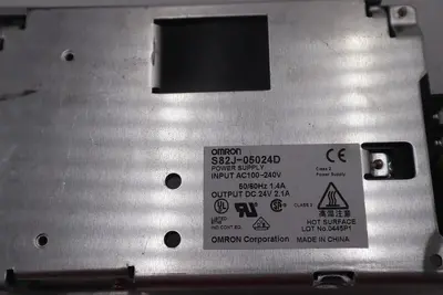 Omron S82J-05024D Power Supply Input AC100-240V Output 24VDC STOCK #2683 Q3