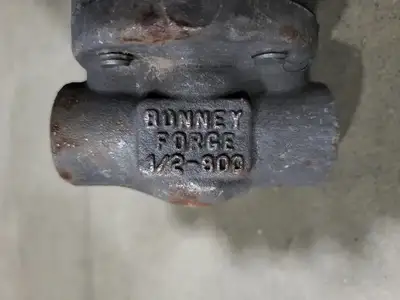 1/2" Class 800 Gate Valve B16.34