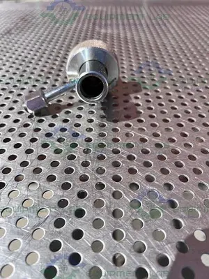 USED METTLER TOLEDO STAINLESS STEEL REACTOR SENSOR HOUSING