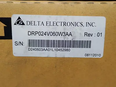 Used DELTA ELECTRIC EOE11010007 DIN Rail Power Supplies Ohio US | HGR 24 #1069952