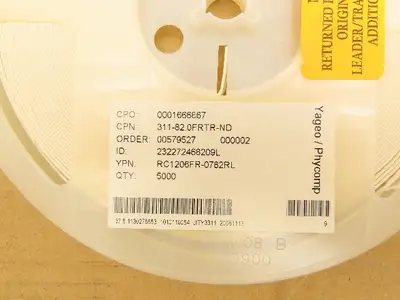 Yageo RC1206FR-0782RL Chip Resistor Tape And Reel 82 Ohms ± 1% 1/4W 5000 Pcs