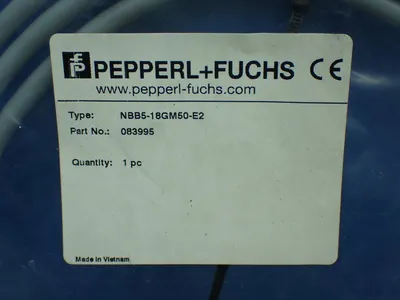 New | in-Stock PEPPERL+FUCHS NBB518GM50E2 Proximity Sensors Ohio US | HGR 24 #864307