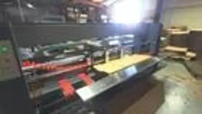 50" x 110" Automatic Folder Gluer machine