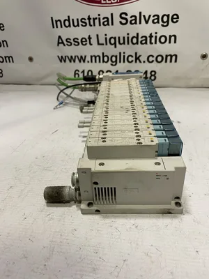 SMC EX260-SEN1 Ethernet/IP Fieldbus System Pneumatic 16 Solenoid Valve Manifold