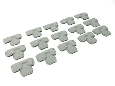 New | in-Stock Phoenix Contact Terminal Block End Cover D-UTTB 2,5/4 LOT OF 15 Terminal Blocks Michigan US | Maverick Industrial Sales #1389161