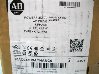 NEW Allen-Bradley 20A-C043C3AYNANC0