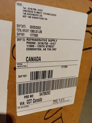 New | in-Stock COPELAND 4DR3R28ME-TSE-800 Parts (Hydraulics and Pneumatics) British Columbia CA | Lenmark #327798