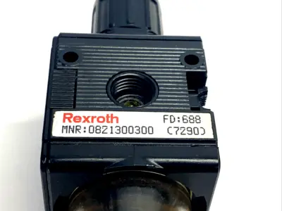 0821300300 | Bosch Rexroth  Pneumatic Filter Pressure Regulator G 1/4 - Used