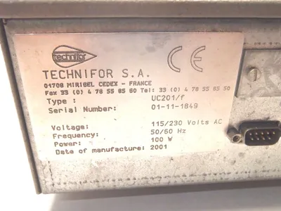 USED TECHNIFOR HEAD CONTROLLER
