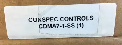 USED CONSPEC CONTROLS CDMA7-1-SS