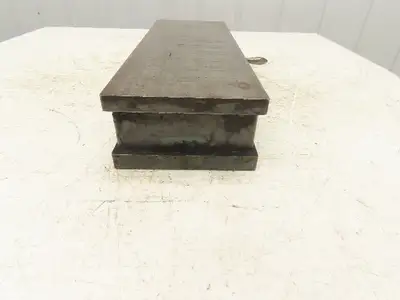 Brown & Sharpe 6"x18" Rectangular Permanent Magnetic Chuck 3.5"H Surface Grinder