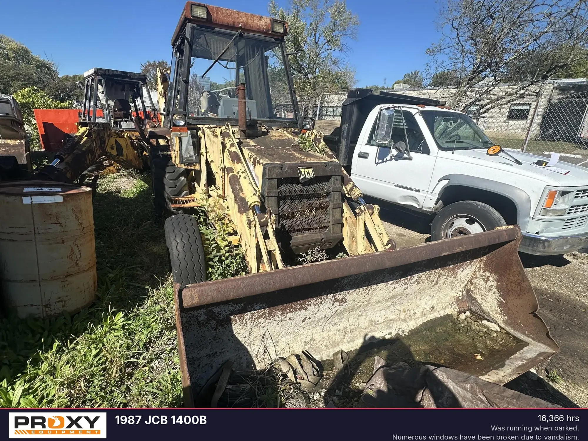 Used 1987 JCB 1400B Backhoe Loaders Ohio US | Proxy Equipment #1379559
