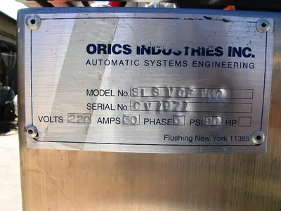 USED ORICS SL VGF-100