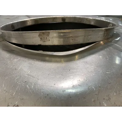 Used 1000 Liter (35 cu. Ft) IBC Matcon Stainless Steel Portable Tote Bin
