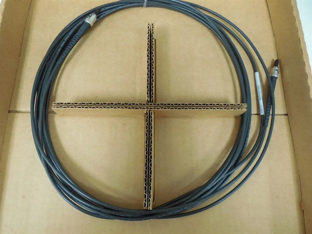AMP 502144-4 00 Optimate 2.5mm Fiber Optic Cable Assembly 6 meter New NIB