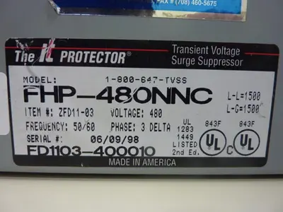 USED THE IT PROTECTOR FHP-480NNC