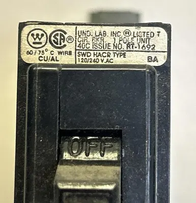 Used WESTINGHOUSE BA120 Miscellaneous Equipment (Electrical & Power) | Surplus Asset Holdings #1200470