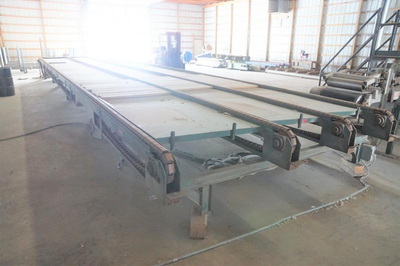 Automated Lumber Handling Tilt Hoist and Material Handling for Planer or Rip Line