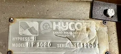 USED HYCOR HYPRESS HP 1020 DEWATERING PRESS