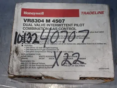 New | in-Stock HONEYWELL VR8304 M 4507 Solenoid Valves Ohio US | HGR 24 #1133425