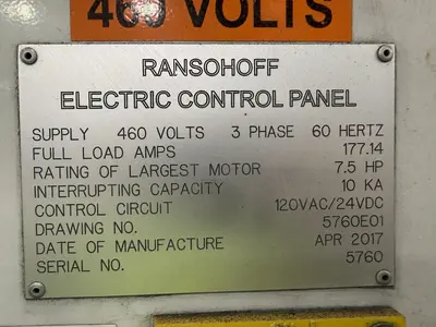 USED RANSOHOFF LEANVEYOR