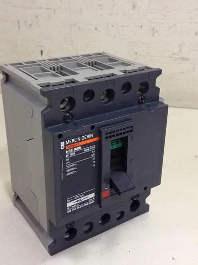 Used MERLIN GERIN NSC100N-40 Circuit Breakers Michigan US | Ideal Machinery #711621