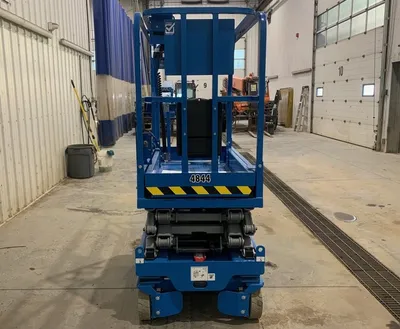New | in-Stock 2026 GENIE GS-1932M E-DRIVE ELECTRIC SCISSOR LIFT Scissor Lifters Alberta CA | Adcock Equipment #1417624