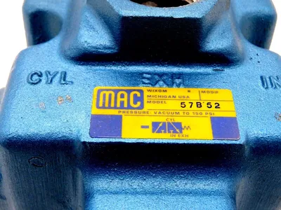 NEW MAC 57B52 SOLENOID VALVE 150PSI