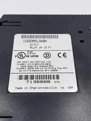 USED GE GE IC693MDL940H