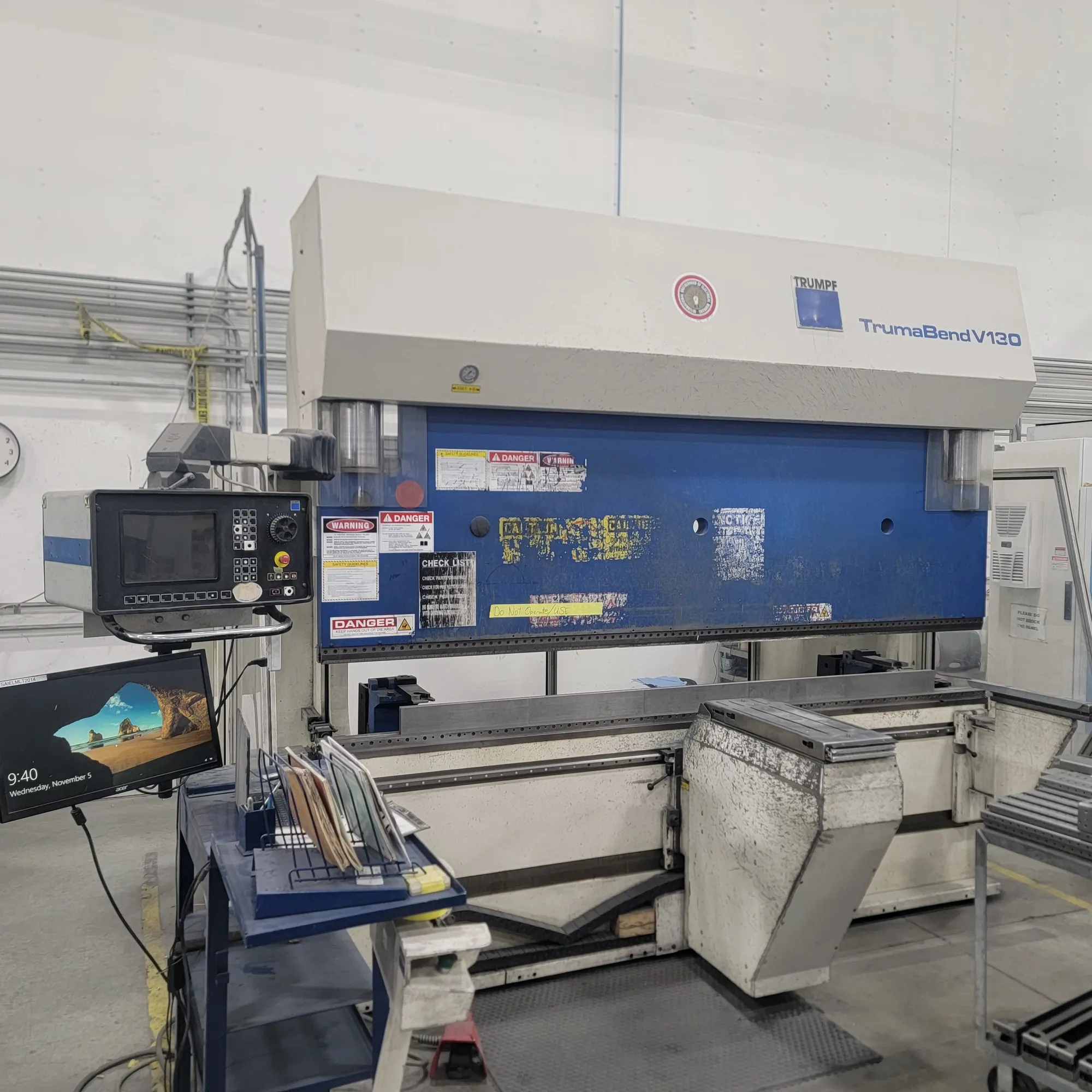 USED TRUMPF TRUMABEND V130