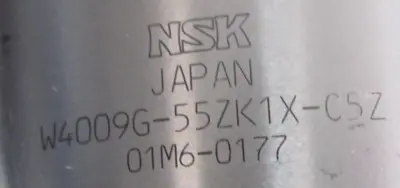 NEW NSK W4009G-55ZK1X-C5Z BALL SCREW SPINDLE W4009G55ZK1XC5Z