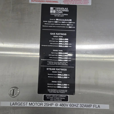 USED DOUGLAS 2554SPW ELEL