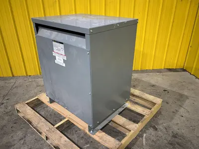112.50 KVA SQUARE D SORGEL 480->208Y/120 3-PHASE ELECTRICAL TRANSFORMER: STOCK #23730