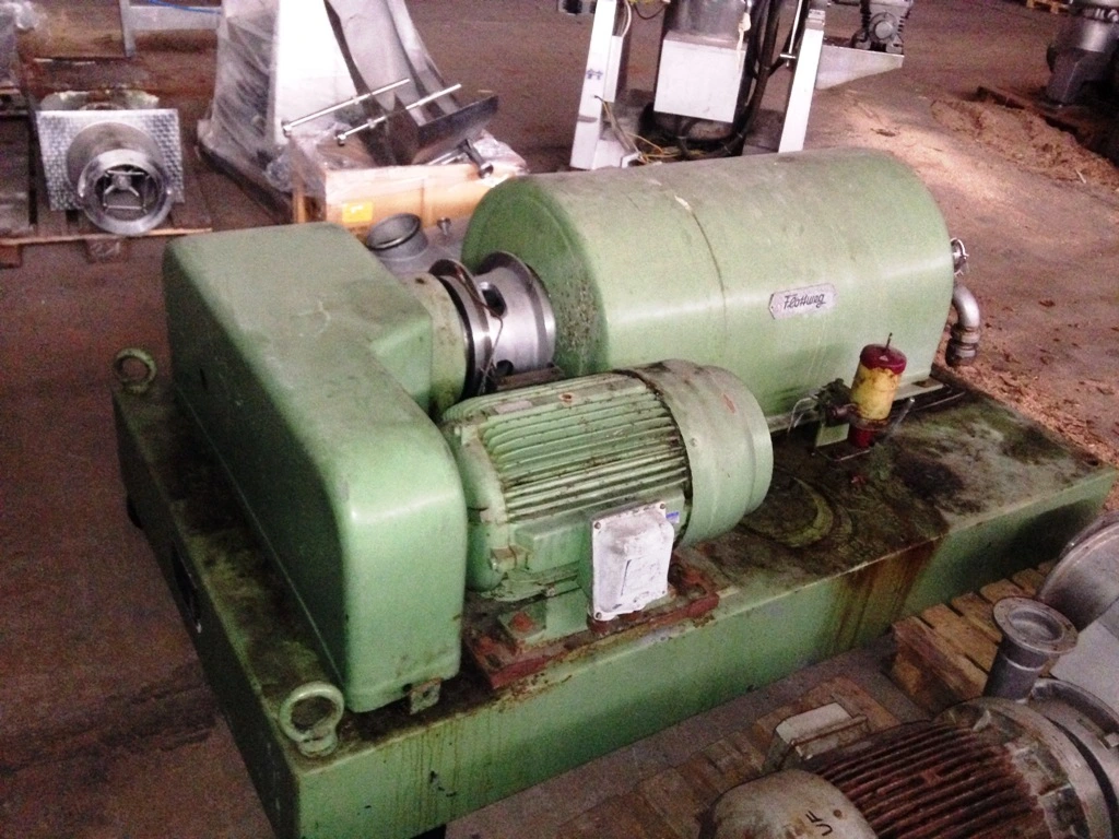 Flottweg Z42-3/401 decanter centrifuge, 316SS.