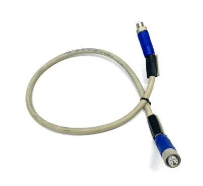 USED LUMBERG AUTOMATION DOUBLE ENDED CONNECTION CABLE
