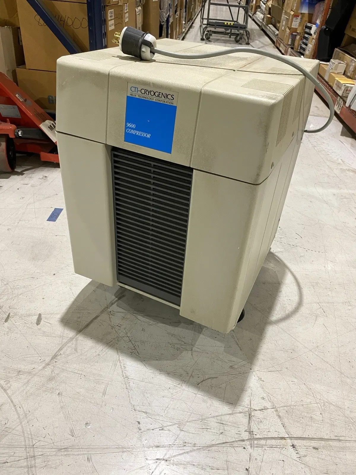 USED CTI CRYOGENICS 9600 SERIES COMPRESSOR 380-460V 3PH