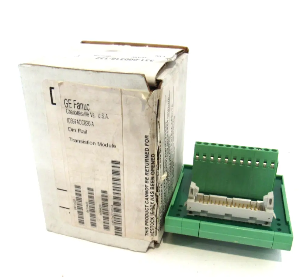 NEW GE FANUC IC697ACC820 TRANSITION MODULE