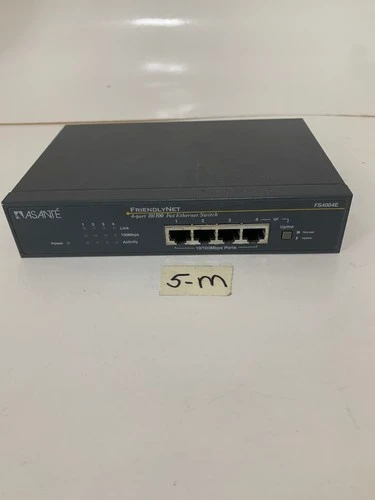 Used Asante FS4002E Relays & Switches Indiana US | J&J Industrial Supply #1075053