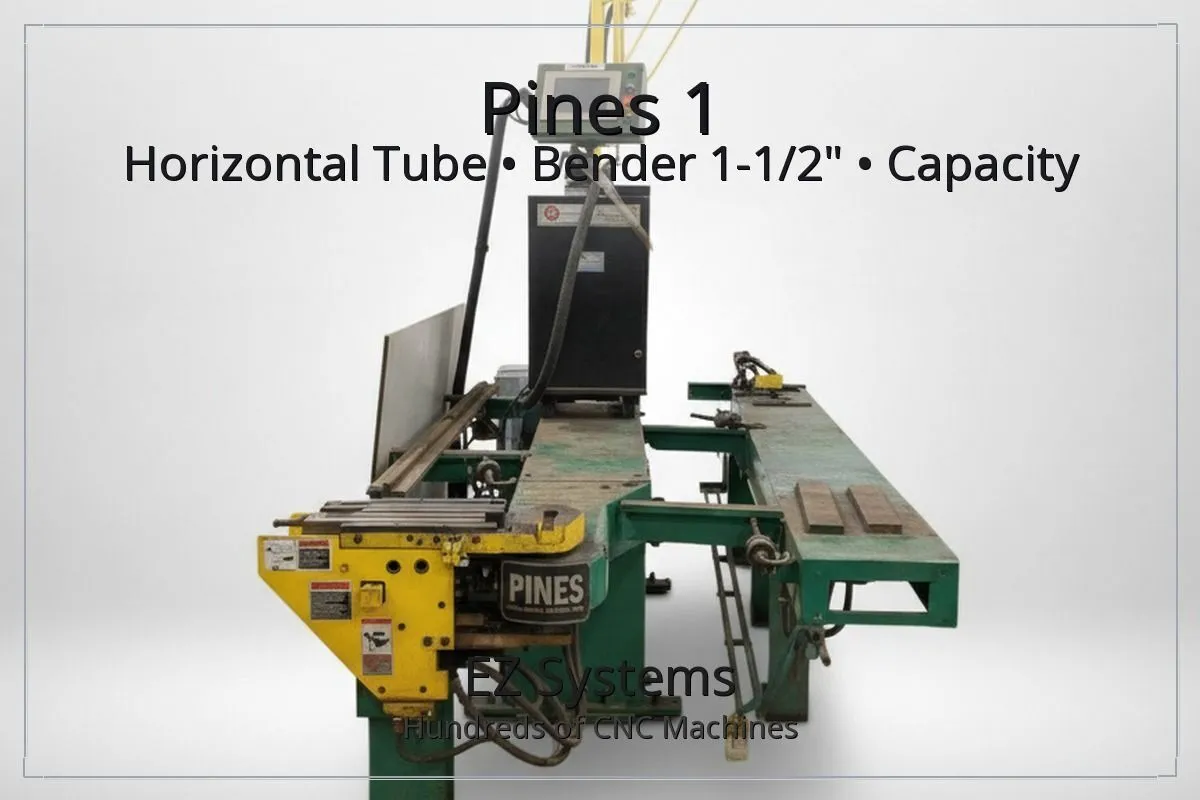 Used PINES #1 Pipe, Tube & Bar Benders Oregon US | [EZ] EZ Systems #1290074