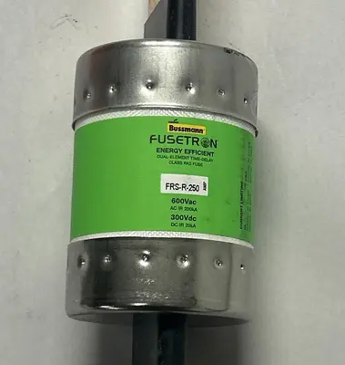 New | in-Stock BUSSMANN FRS-R-250 Miscellaneous Equipment (Electrical & Power) Ohio US | Surplus Asset Holdings #1236628