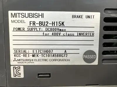 USED Mitsubishi Mitsubishi brake unit FR-BU2-H15K