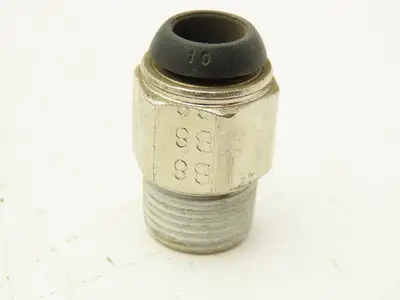 Parker W68PLP-10M-6R Prestolok Push To Connect 10mm x 3/8" BSPT Lot of 12