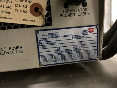 Used FUSION UV SYSTEMS LC-6 UV Curing Systems Ohio US | Equipment Recovery Corp. #1331822