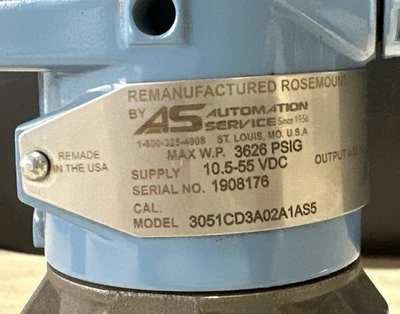 USED Rosemount 3051CD3A02A1AS5