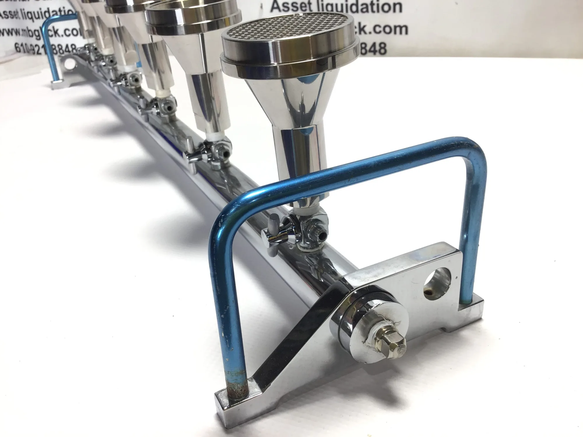 Multi-Branch Vacuum Filtration Manifold Stainless Steel