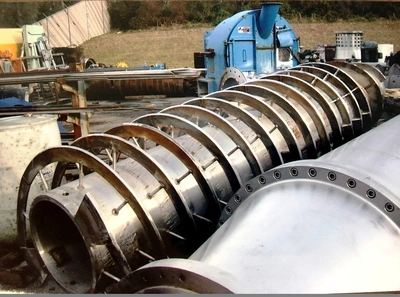 Bird 6150 solid bowl decanter centrifuge, SS.