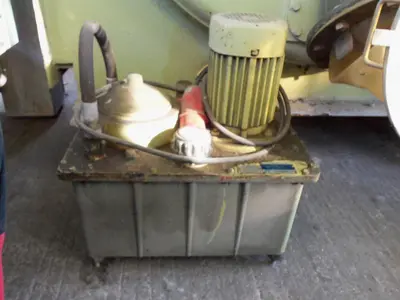 Krauss-Maffei HZ 125 peeler centrifuge, 316SS.