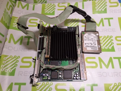 AVAL DATA ACP-122J PENTIUM II CPU MODULE WITH IBM DJSA-205 5GB HARD DRIVE