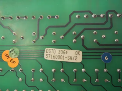 ABB 57160001-SH/2 CONNECTION BOARD DSTD-306 57160001SH2