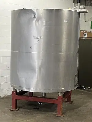 1,000 Gallon SS Tank
